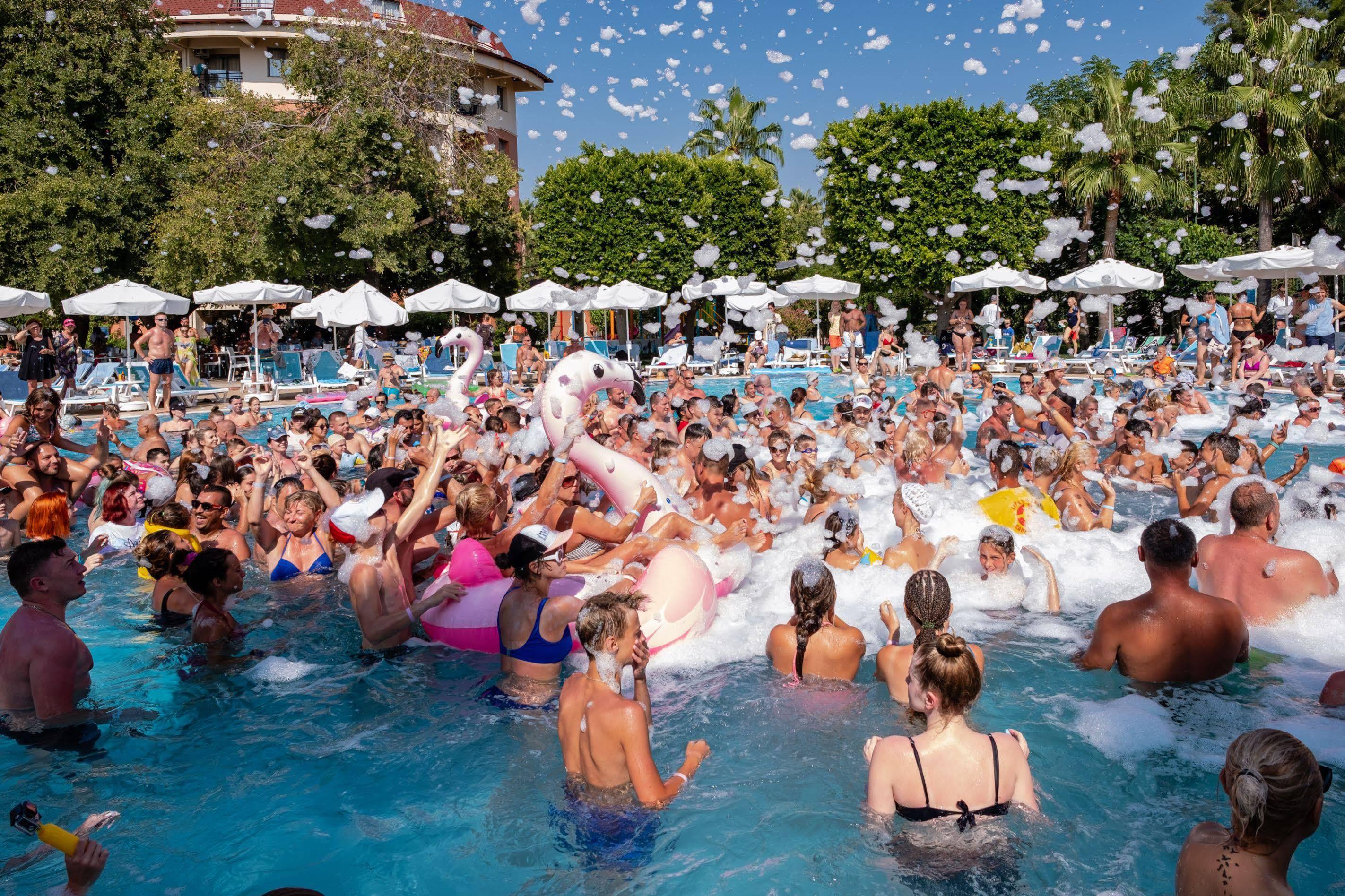 Palmeras Beach Hotel Паяллар Экстерьер фото